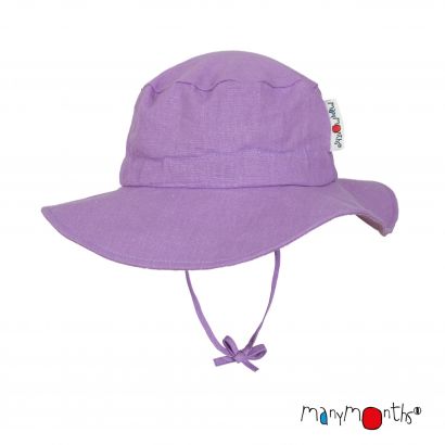 Chapeau du voyageur Chanvre/Coton - Sheer Violet - Manymonths - 1