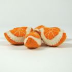 Fruits en laine feutrée - 6 quartiers d'orange - Papoose Toys  - 8