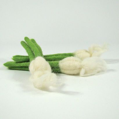 Lot de mini légumes - 3 ails - Papoose Toys  - 2
