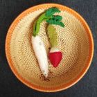 Légumes en laine feutrée - 2 radis - Papoose Toys  - 2